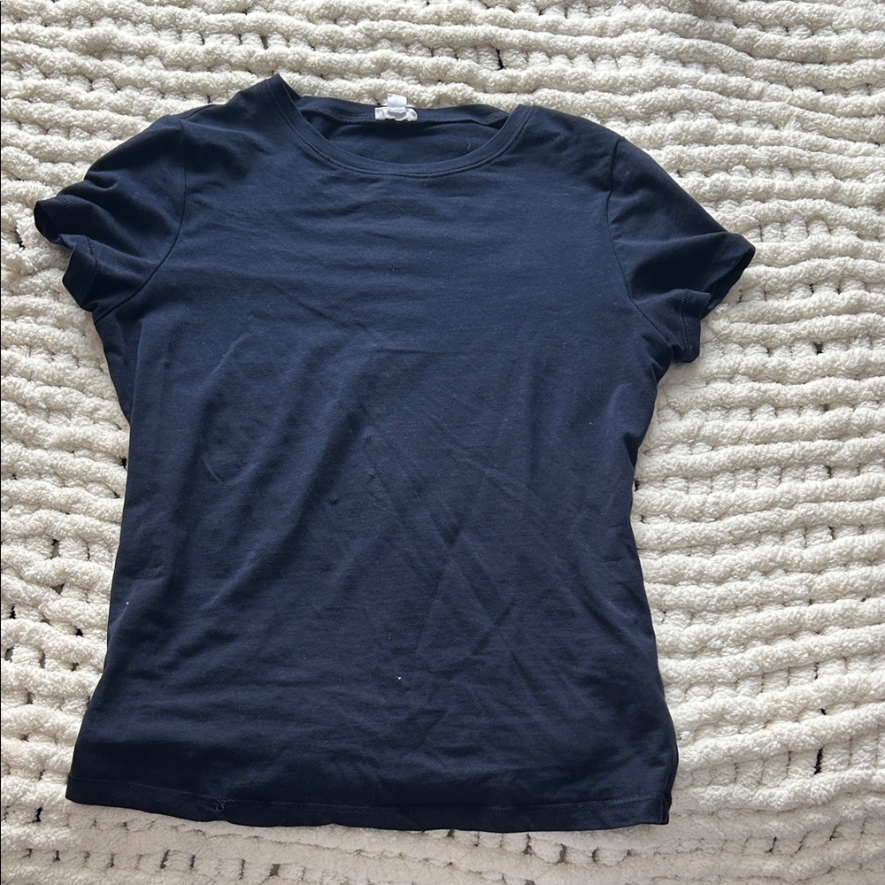 Garage Dark Blue Short Sleeve Tee